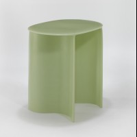 <a href=https://www.galeriegosserez.com/gosserez/artistes/cober-lukas.html>Lukas Cober</a> - New Wave - Stool (Opal Green)